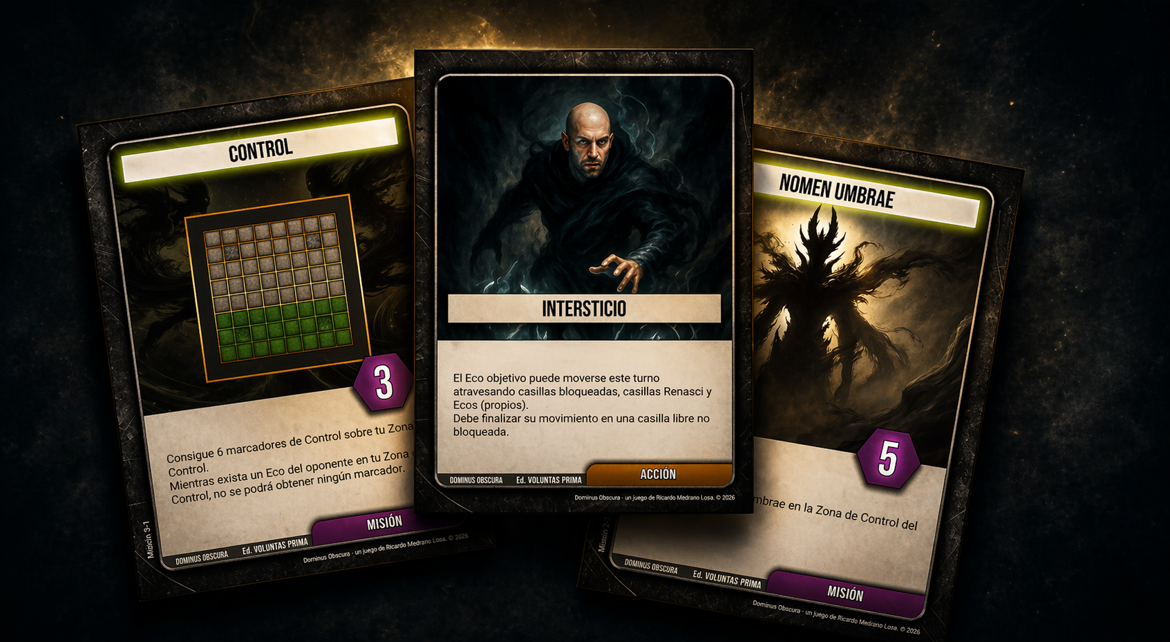 Cartas del Juego